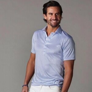 Collars & Co. NWT Semi-Spread Collar Polo Relaxed Fit - Size Medium